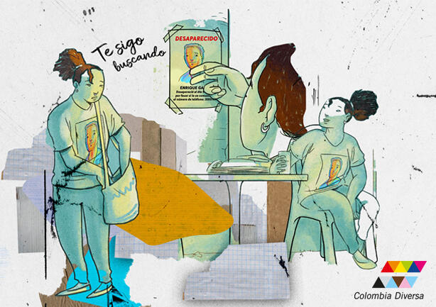 Henry Díaz, cómic, historieta, Colombia, LGBTQ+, web, Colombia diversa, secretos, pacífico, memorias, conflicto armado, testimonios.