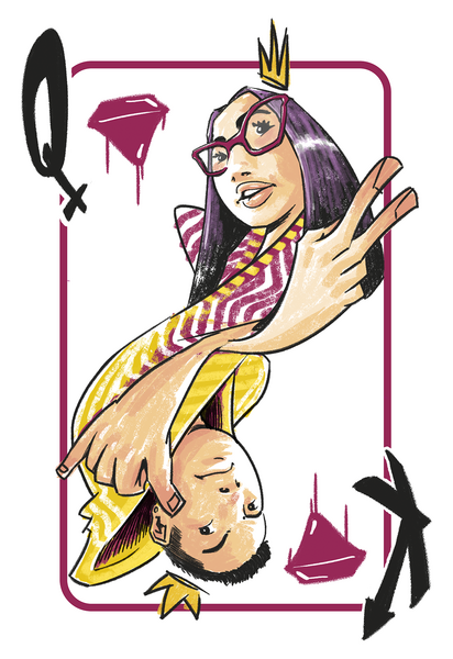 Invitation cards for a birthday.