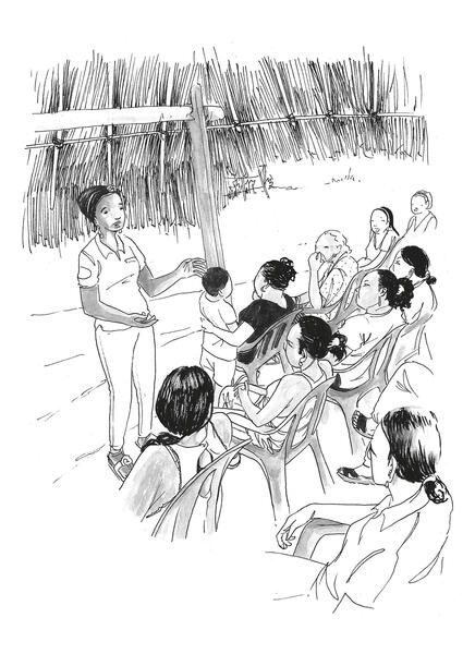 Images that accompany an investigation work.