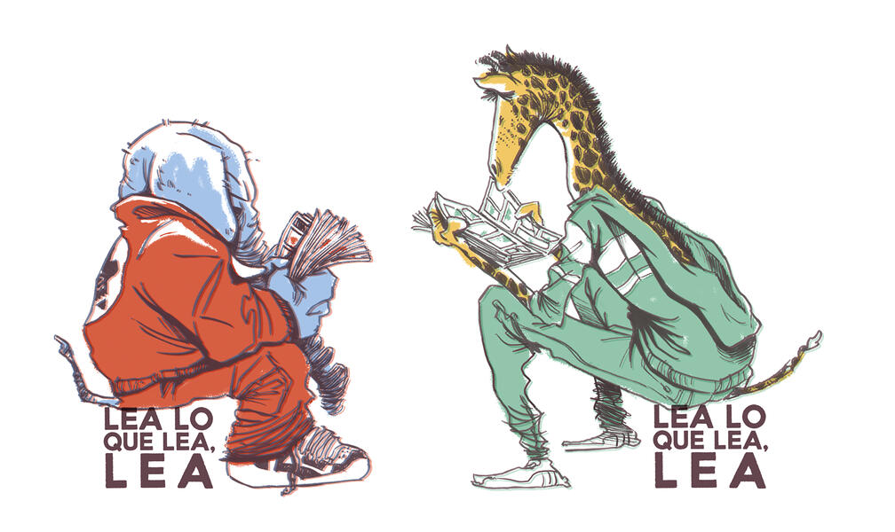 Image to support the magazine Elefantes y jirafas #2