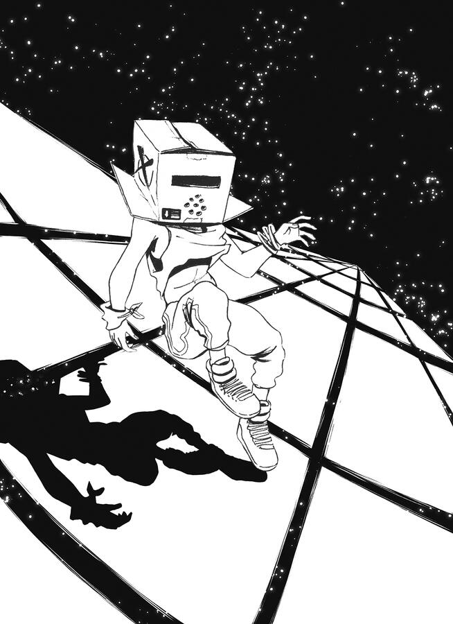 Internal image the anthology Pandora