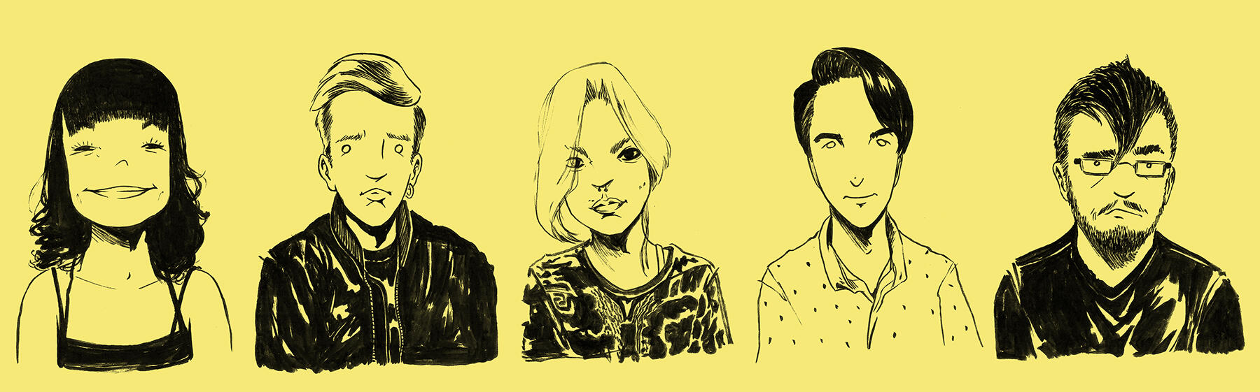 Images for the Entreviñetas festival 2015.