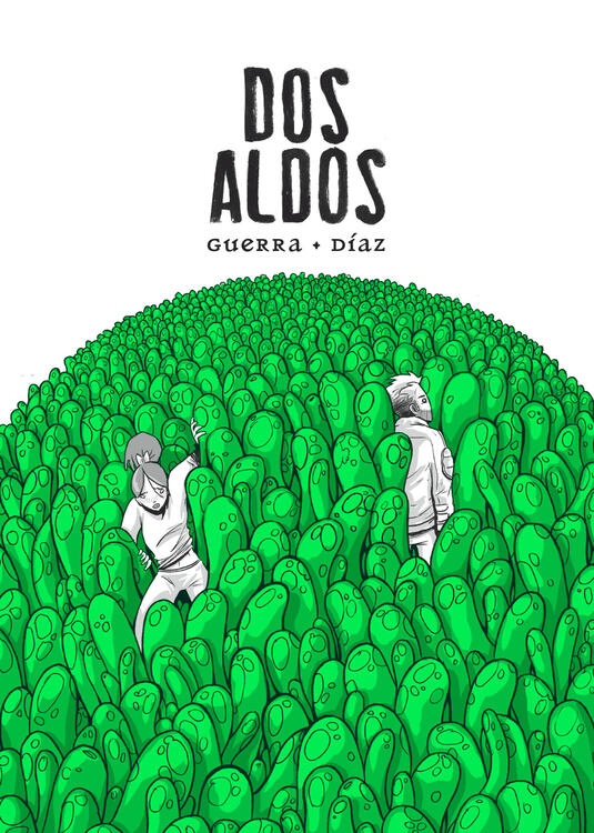 cover, portada, Dos Aldos, Comic, cómic, novela gráfica, graphic novel, Colombia, historieta, international manga award, Japan, Japón, Henry Díaz, Pablo Guerra, medalla de oro, golden medal, Tokio, premio internacional.